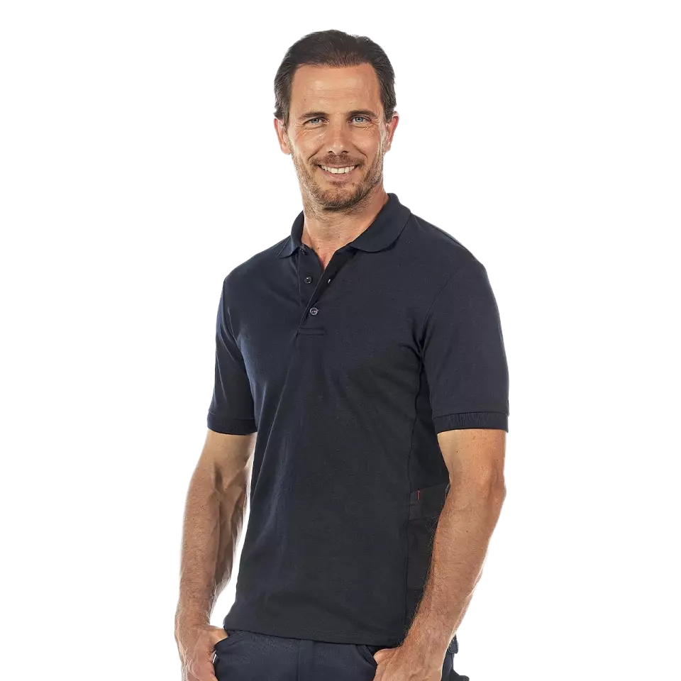 U-Power EY125DB, Gap Deep Blue Polo Shirt, image 6, gallery thumbnail