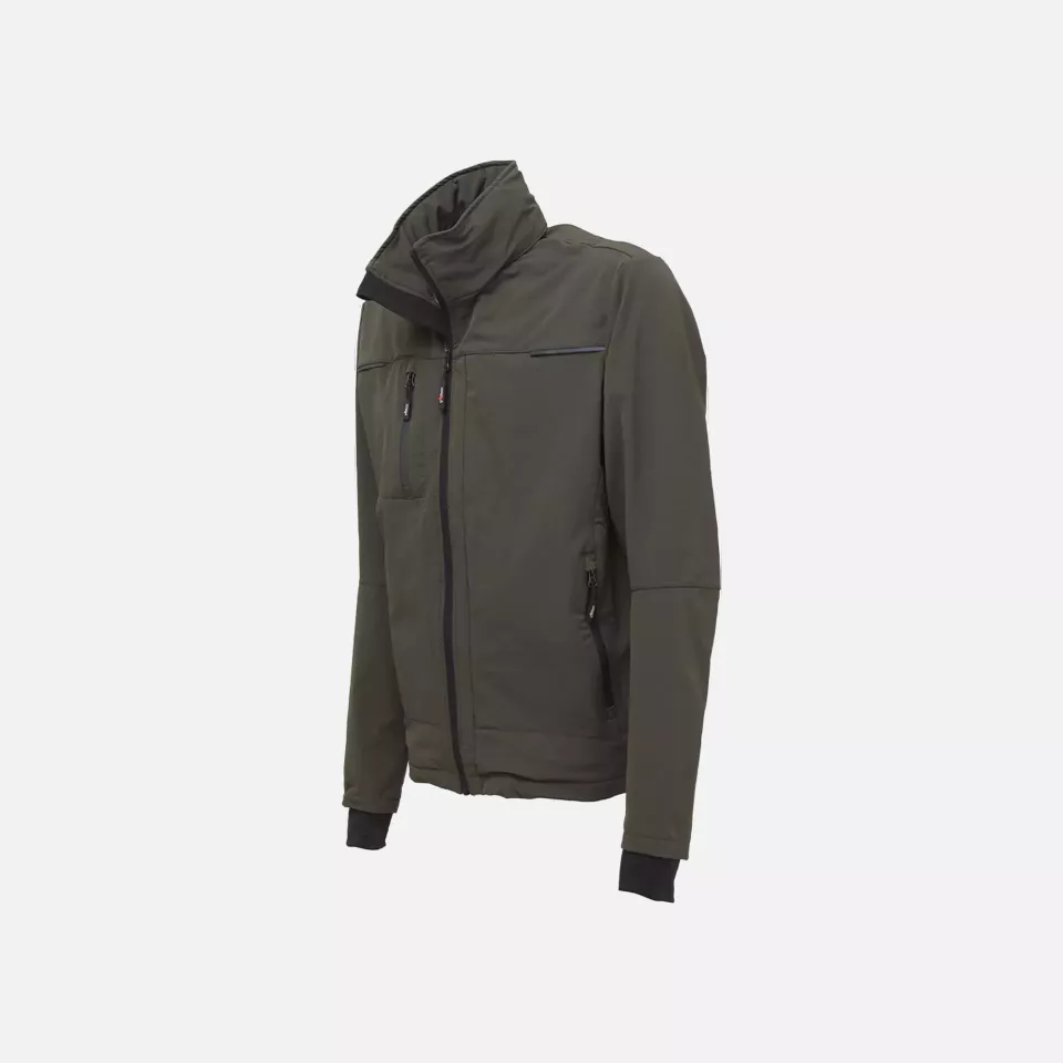 U-Power PE178DG, Pluton Dark Green Stretch Jacke, image 2, gallery thumbnail