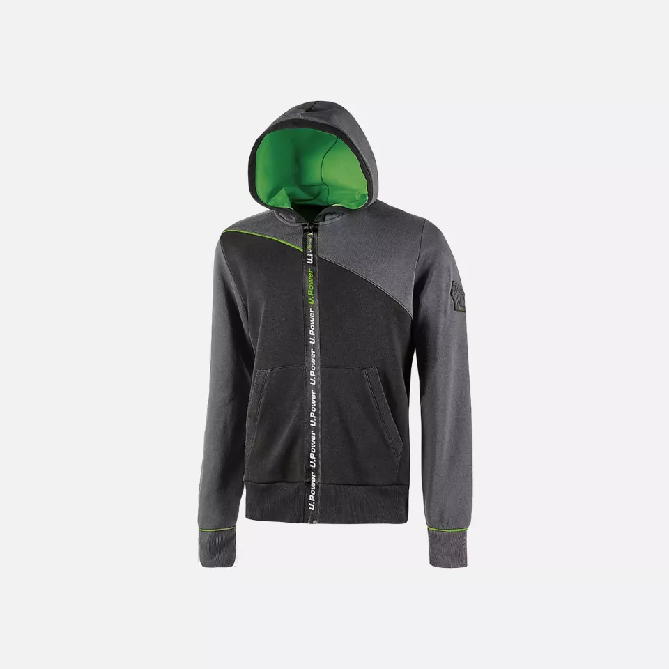 U-Power EY212AG, Jupiter Asphalt Grey Sweatshirt, image 1, gallery thumbnail