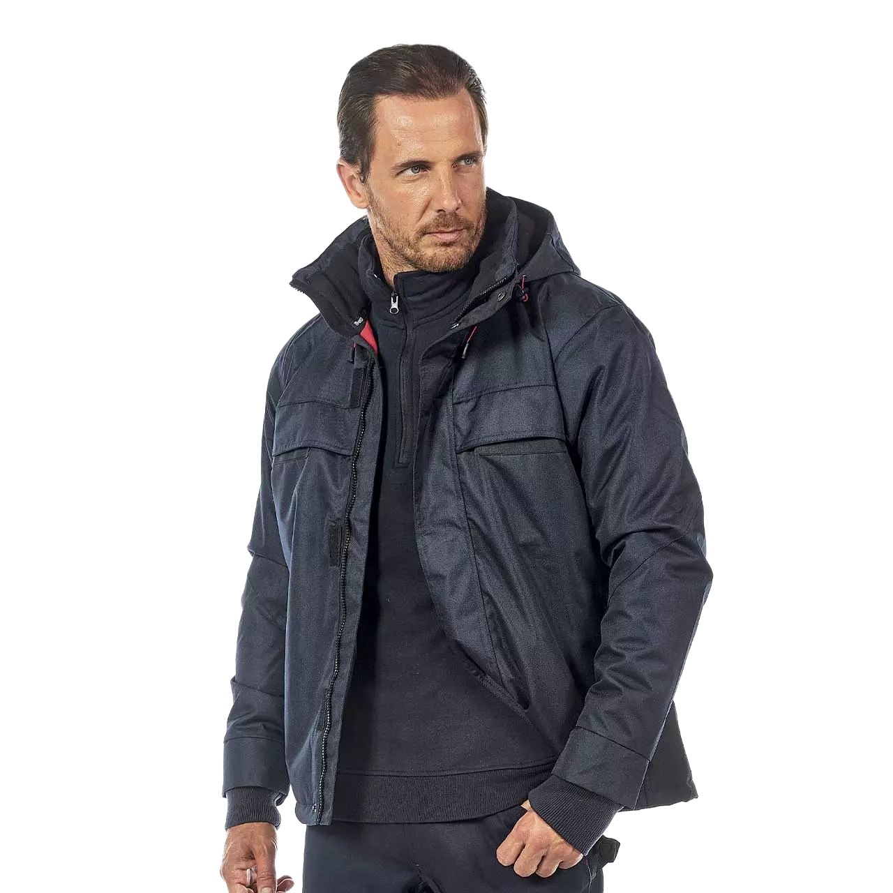 U-Power DW026DB, Snow Deep Blue Jacket, image 2