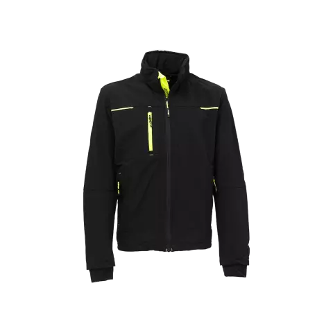 U-Power Pluton Black Carbon Stretch Jacket