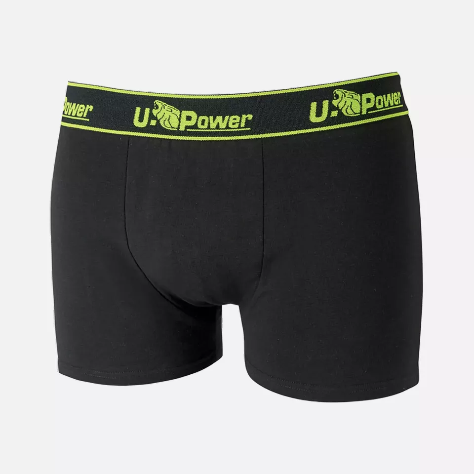 U-Power SK284BC, Boxer Black Carbon Boxer Shorts, image 1, gallery thumbnail