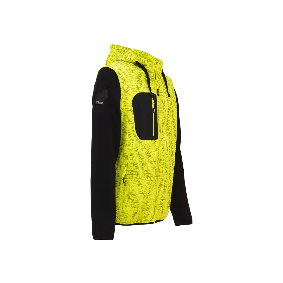 U-Power EY174YF, Rainbow Yellow Fluo Sweatshirt, image 6, gallery thumbnail