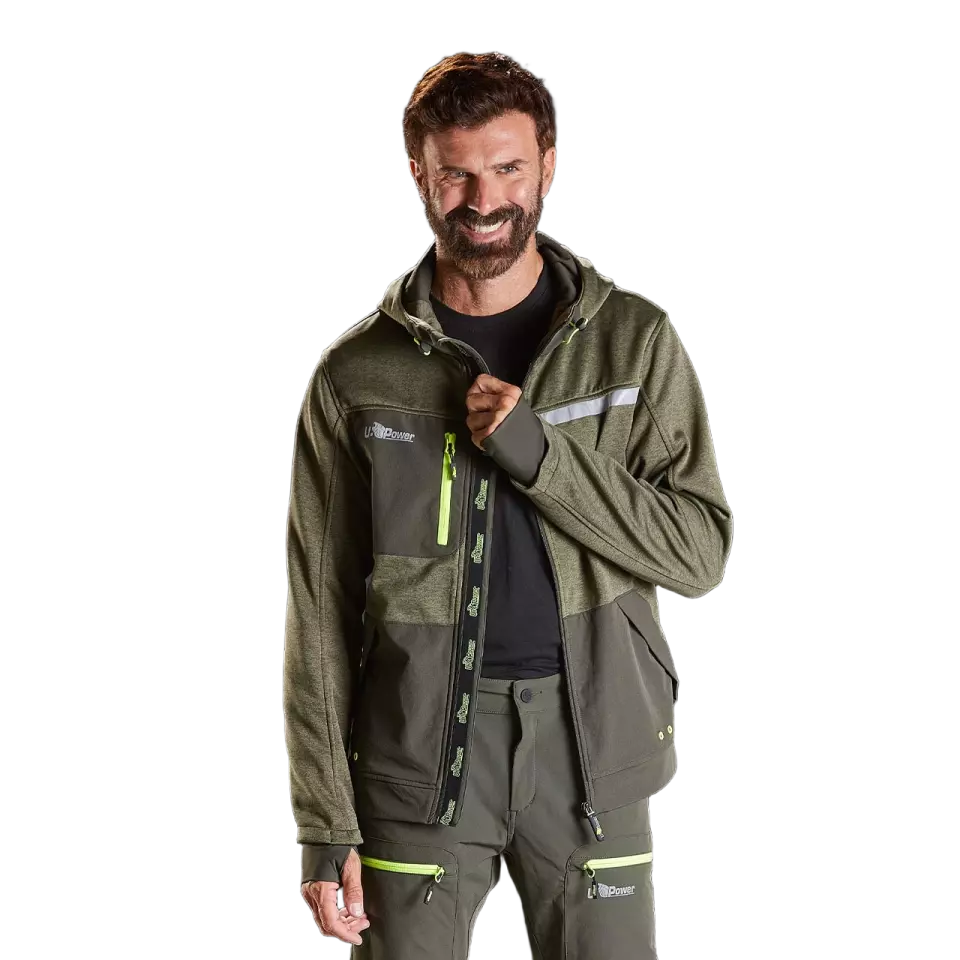 U-Power FU275DG, Galaxy Dark Green Sweatshirt, image 4, gallery thumbnail