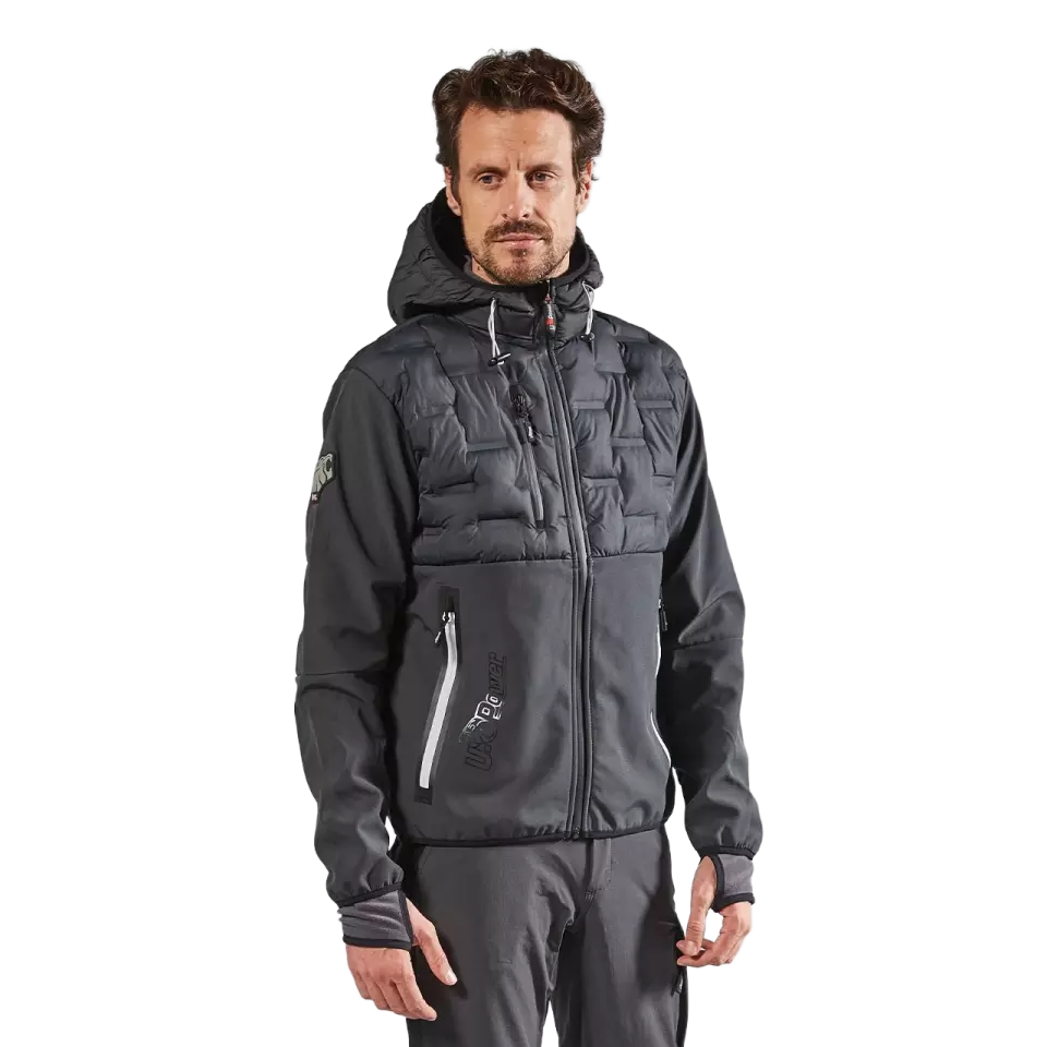 U-Power FU213GM, Spock Grey Meteorite Soft Shell, image 3, gallery thumbnail