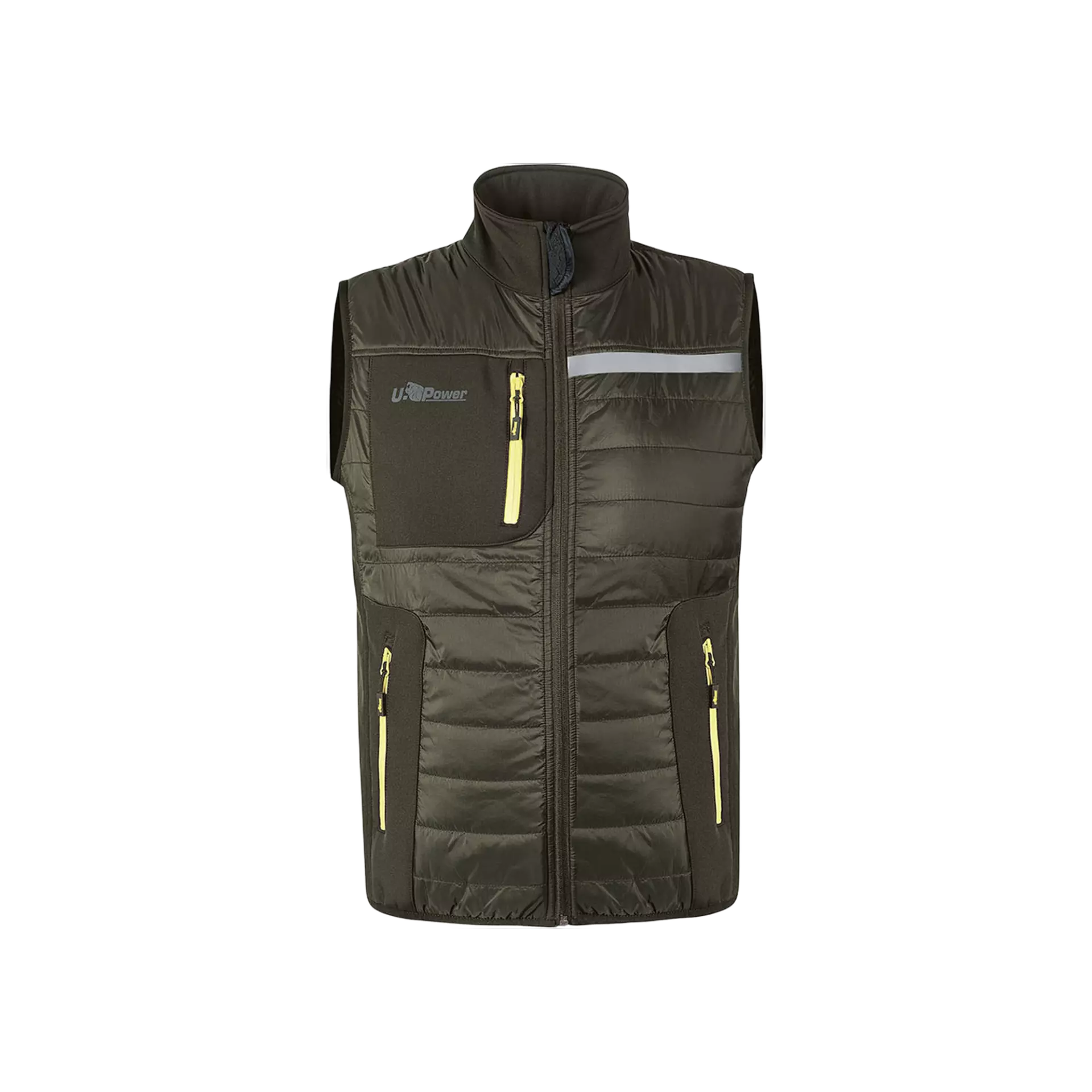 U-Power FU278DG, Wall Dark Green Arbeitsweste, image 1