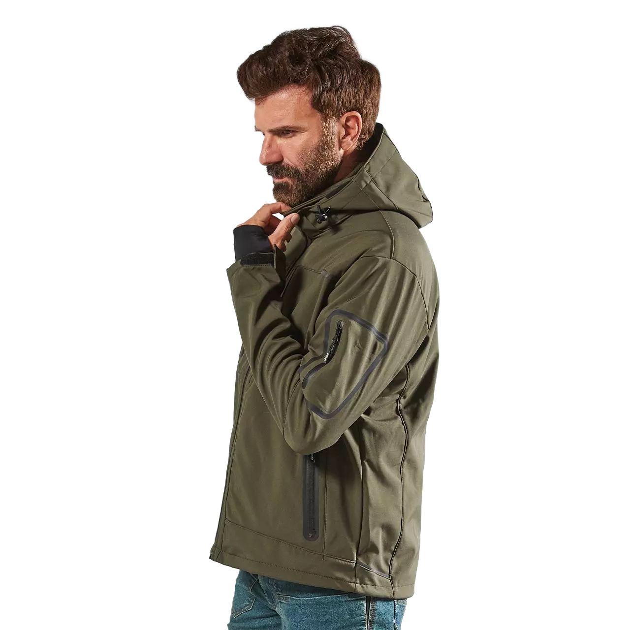 U-Power FU187DG, Space Dark Green Soft Shell, image 5