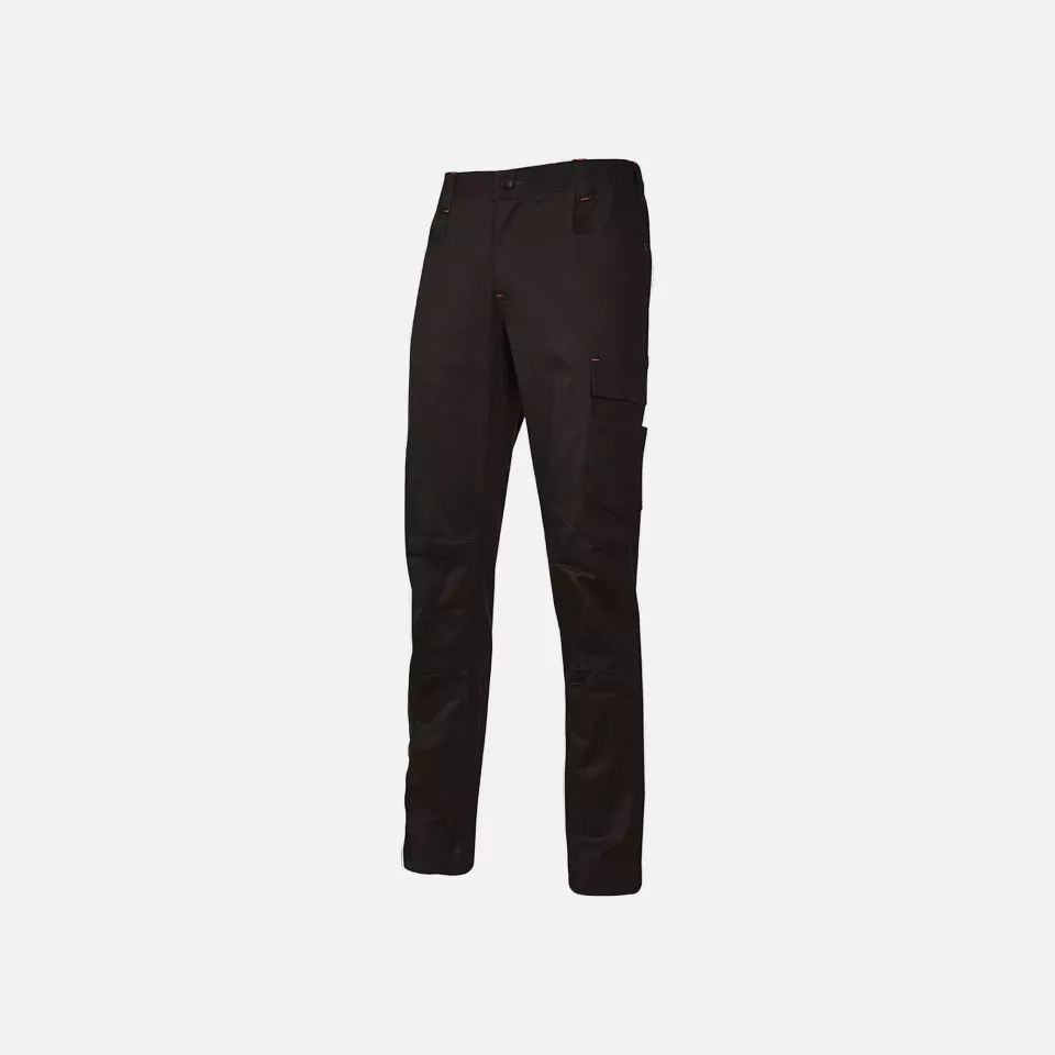 U-Power ST270BC, Bravo Top Winter Black Carbon Trousers, image 1, gallery thumbnail