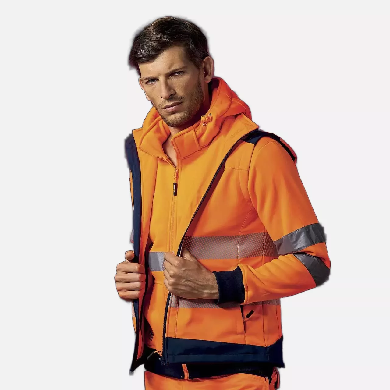 U-Power HL173OF, Dany Orange Fluo Work Vest, image 7