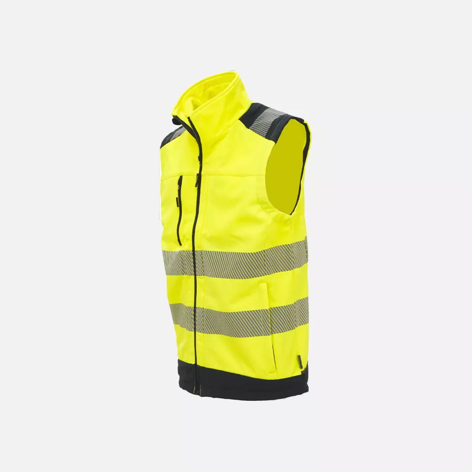 U-Power HL173YF, Dany Yellow Fluo Work Vest, image 3, gallery thumbnail