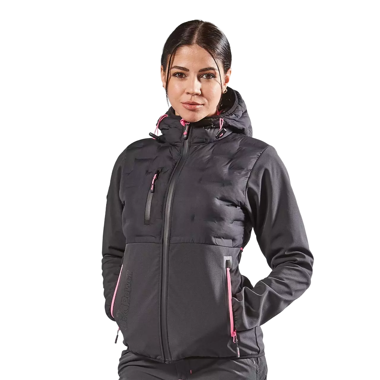 U-Power FU213GF, Spock Lady Grey Fucsia Soft Shell, image 3