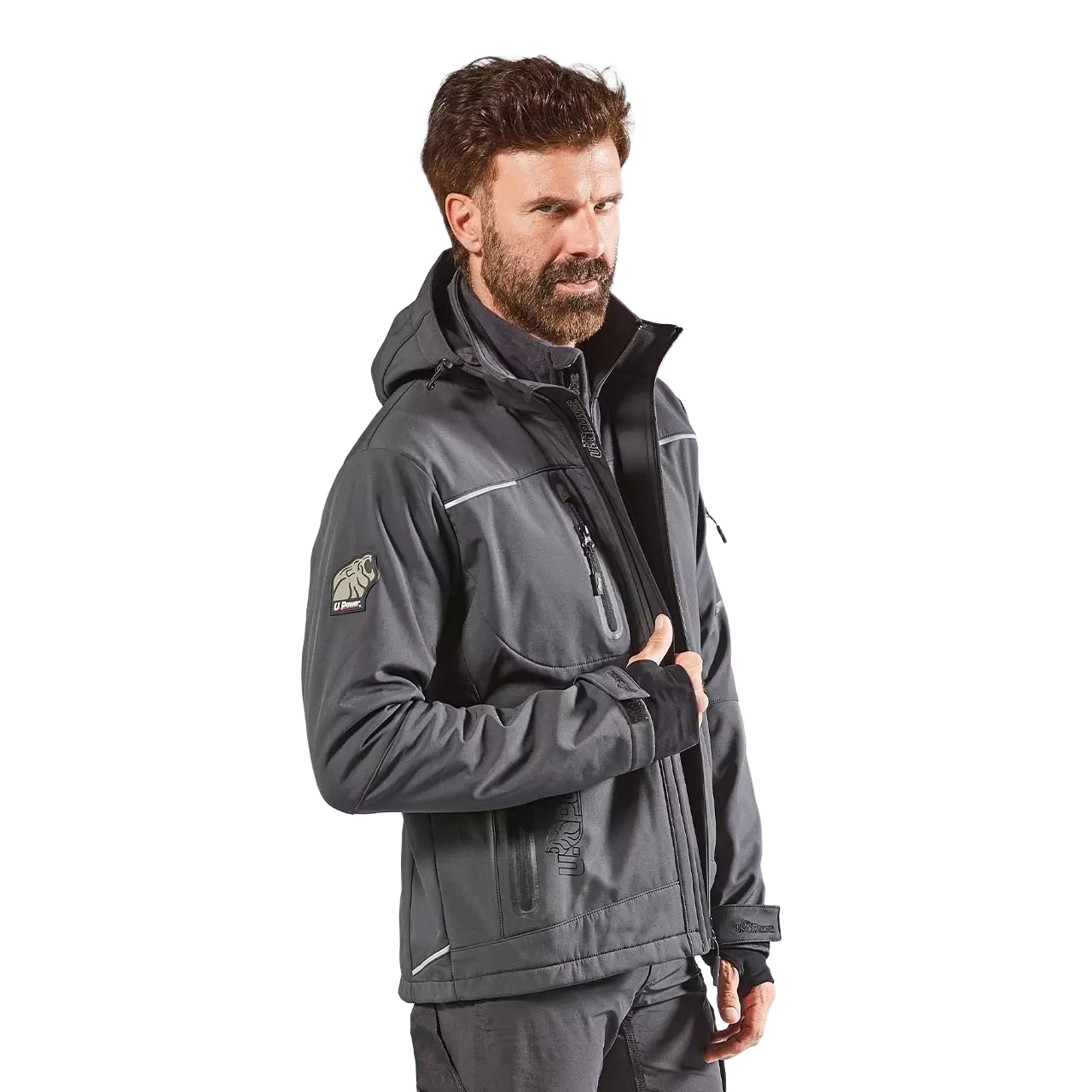 U-Power FU187AG, Space Asphalt Grey Soft Shell, image 6
