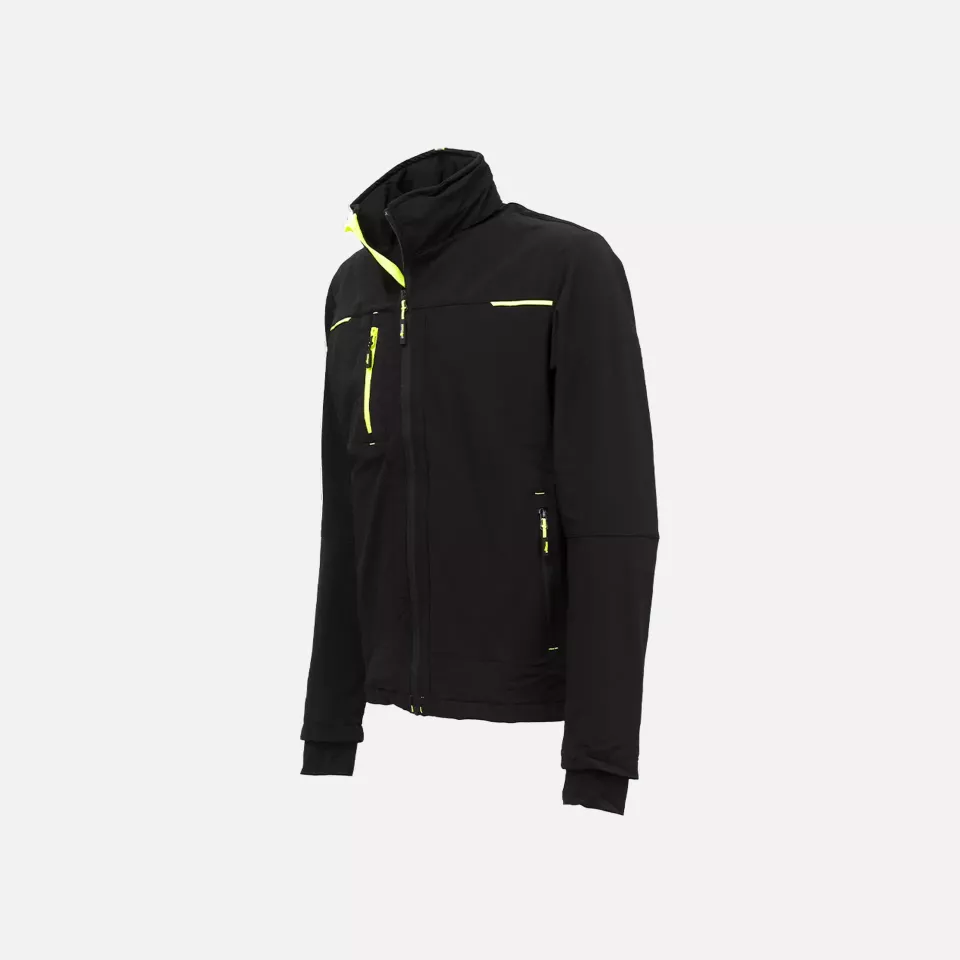 U-Power PE178BC, Pluton Black Carbon Stretch Jacke, image 2, gallery thumbnail