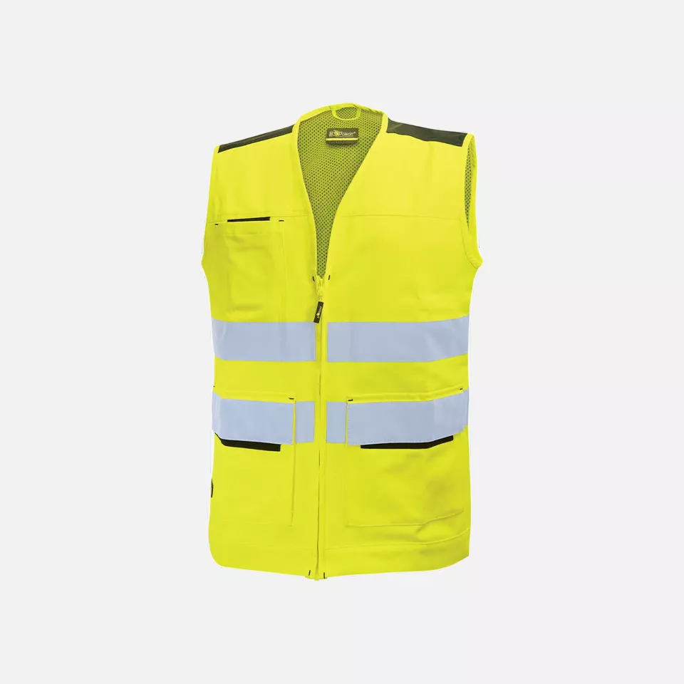 U-Power HL153YF, Smart Yellow Fluo Work Vest, image 1, gallery thumbnail