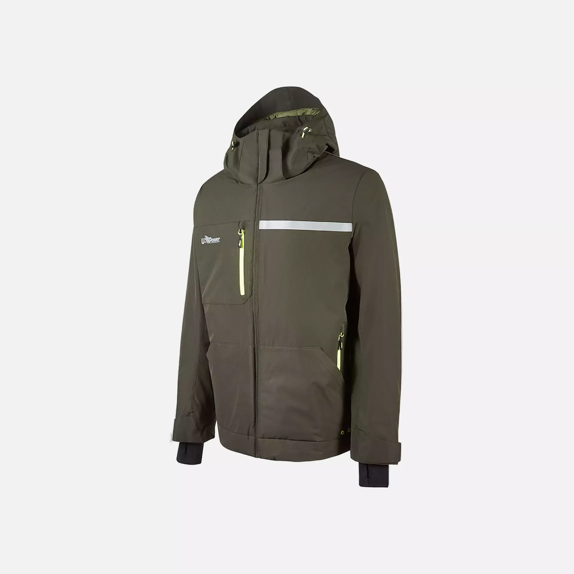 U-Power FU255DG, Wink Dark Green Work Jacket, image 2