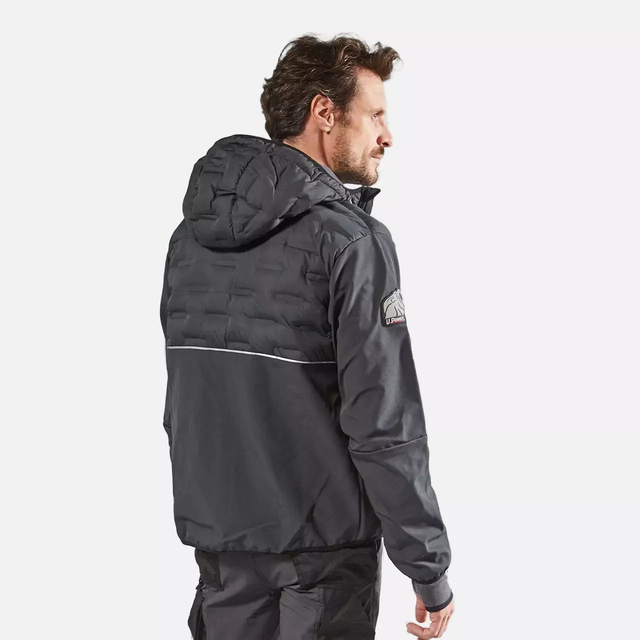 U-Power FU213GM, Spock Grey Meteorite Soft Shell, image 5