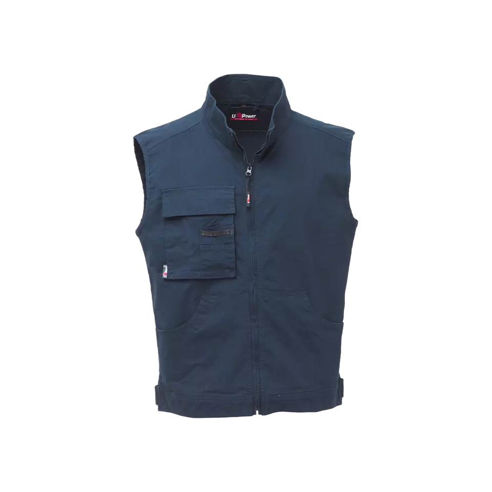 U-Power EY148WB, Wave Westlake Blue Arbeitsweste, image 1, gallery thumbnail