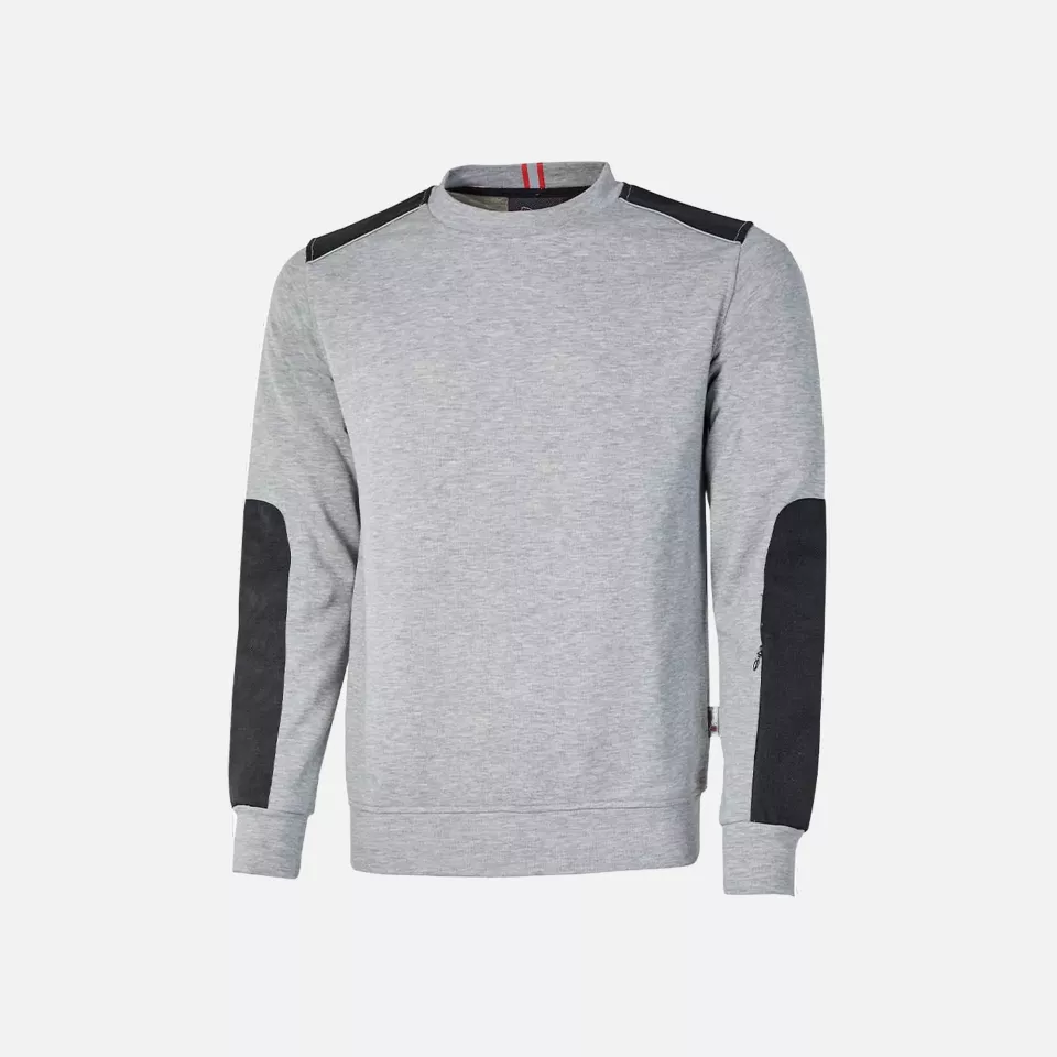U-Power EY170GS, Ryke Grey Silver Sweatshirt, image 1, gallery thumbnail