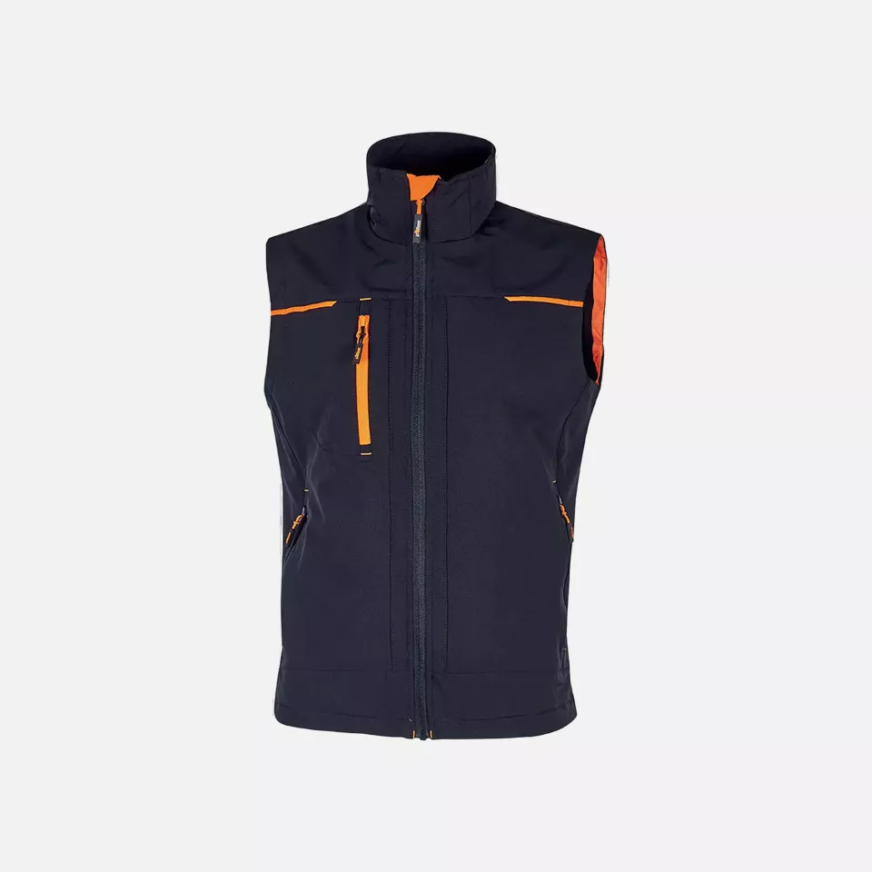 U-Power PE181DB, Saturn Deep Blue Work Vest, image 1, gallery thumbnail