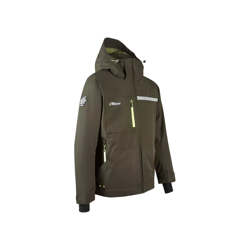 U-Power FU255DG, Wink Dark Green Work Jacket, image 5, gallery thumbnail