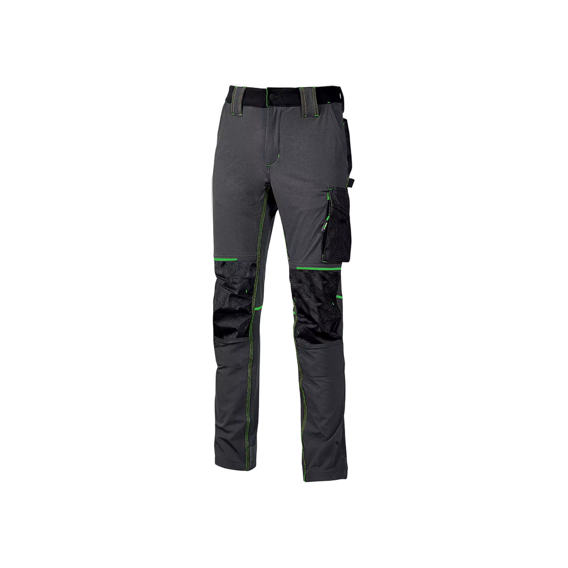 U-Power PE236RL, Atom Short Asphalt Grey/Green Trousers