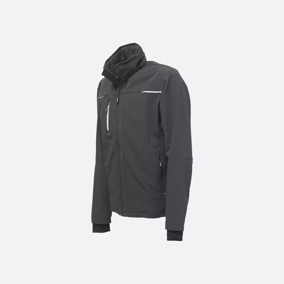 U-Power PE178AG, Pluton Asphalt Grey Stretch Jacke, image 2, gallery thumbnail