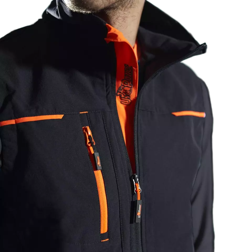 U-Power PE181DB, Saturn Deep Blue Work Vest, image 5, gallery thumbnail