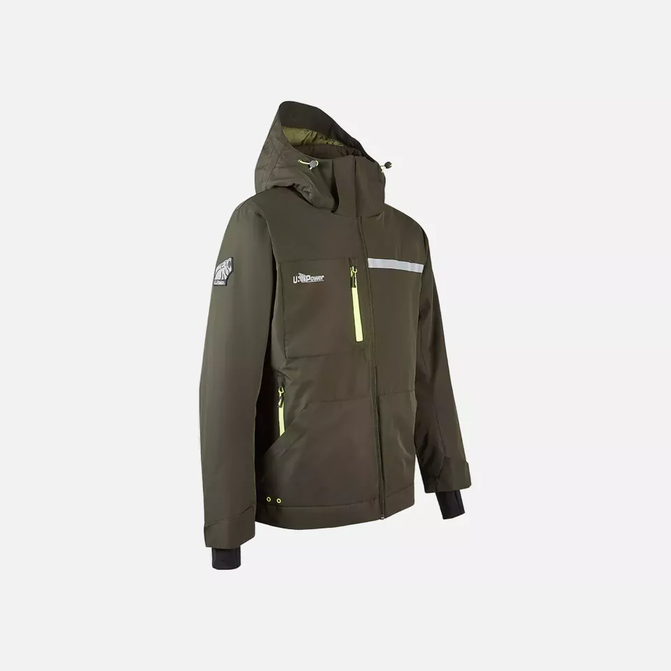 U-Power FU255DG, Wink Dark Green Work Jacket, image 5, gallery thumbnail