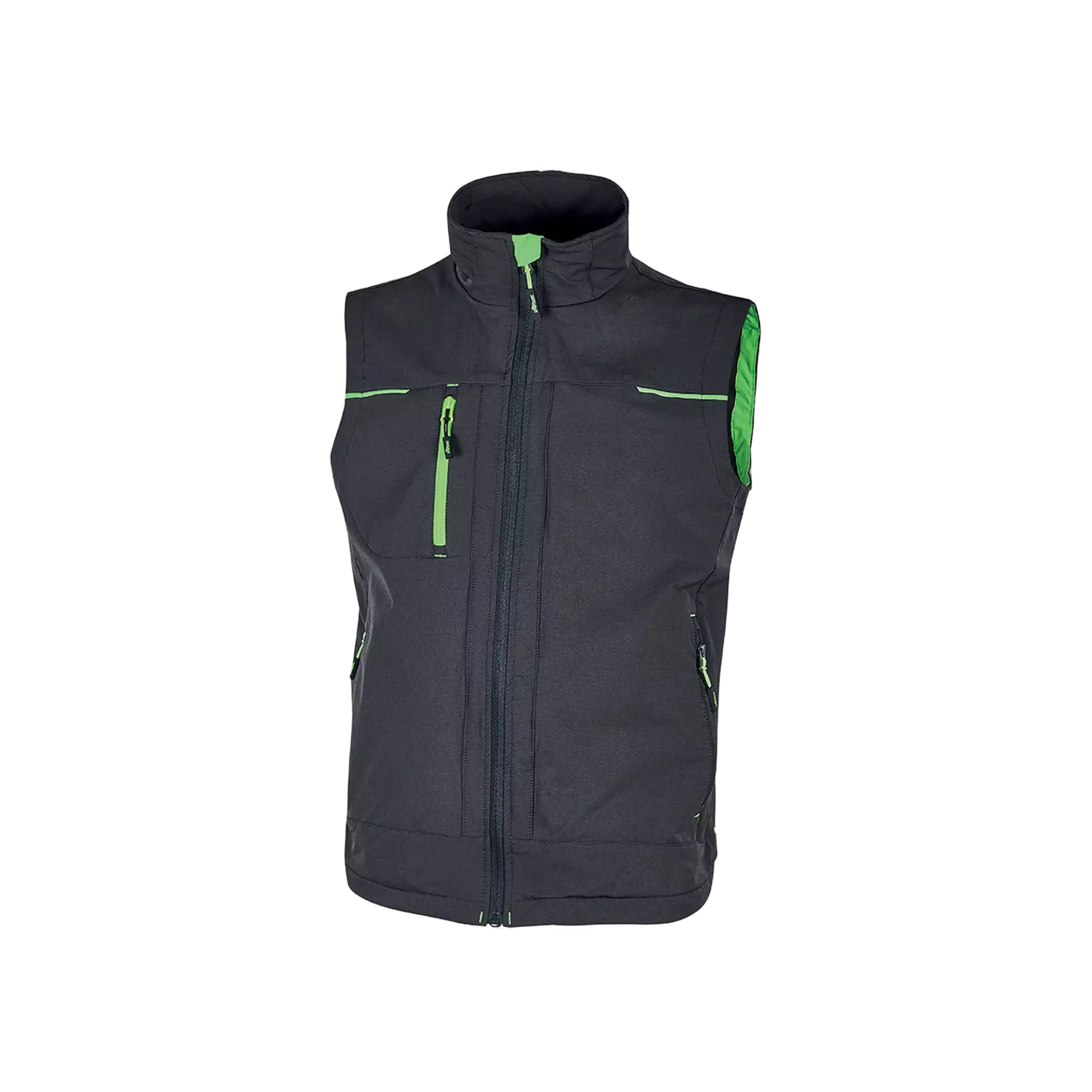 U-Power PE181RL, Saturn Asphalt Grey Green Work Vest