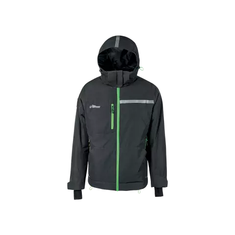 U-Power Wink Asphalt Grey/Green Work Jacket