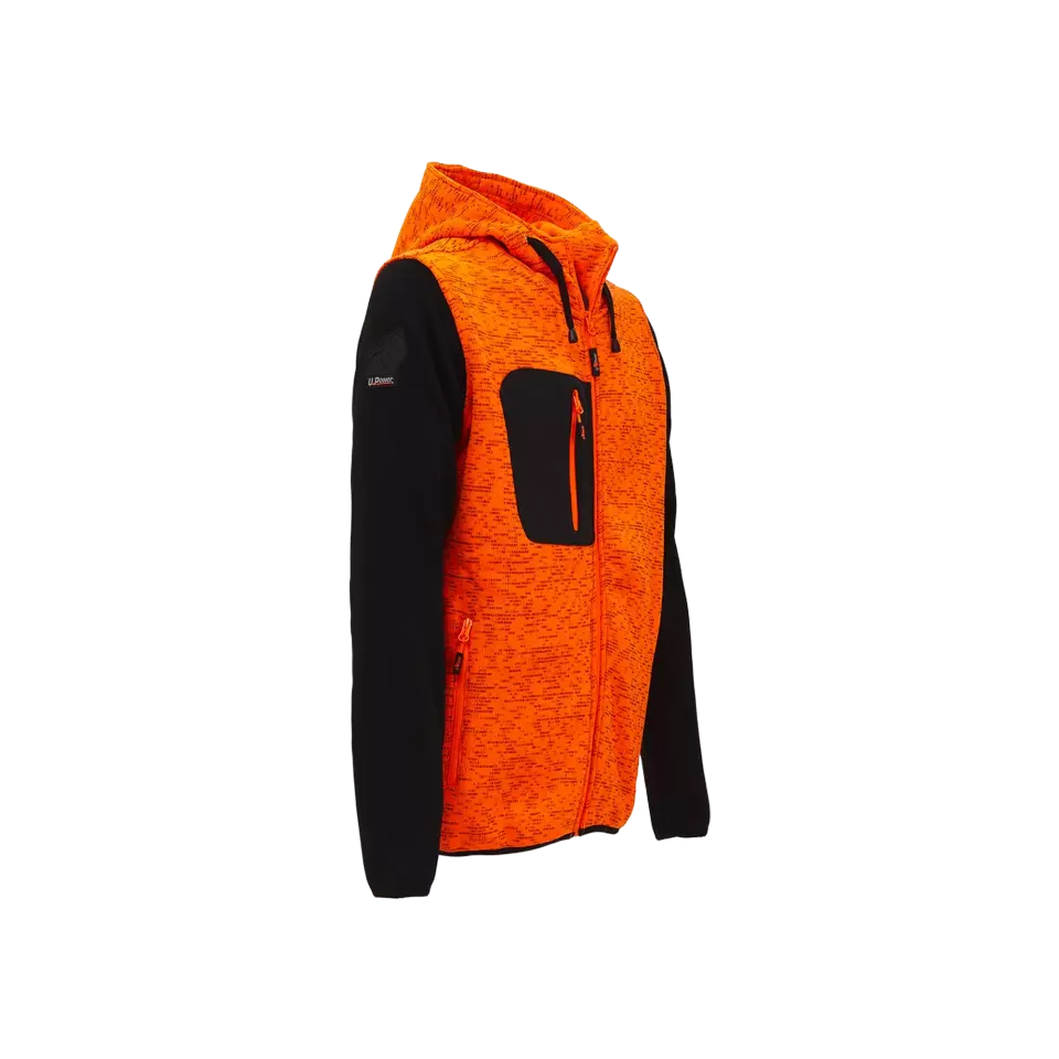 U-Power EY174OF, Rainbow Orange Fluo Sweatshirt, image 4, gallery thumbnail