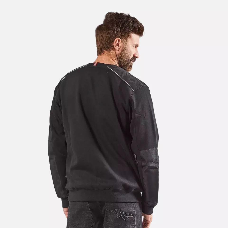 U-Power EY170BC, Ryke Black Carbon Sweatshirt, image 4, gallery thumbnail