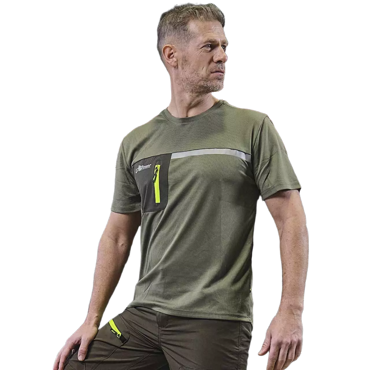 U-Power FU248BO, Christal Burnt Olive T-Shirt, image 5