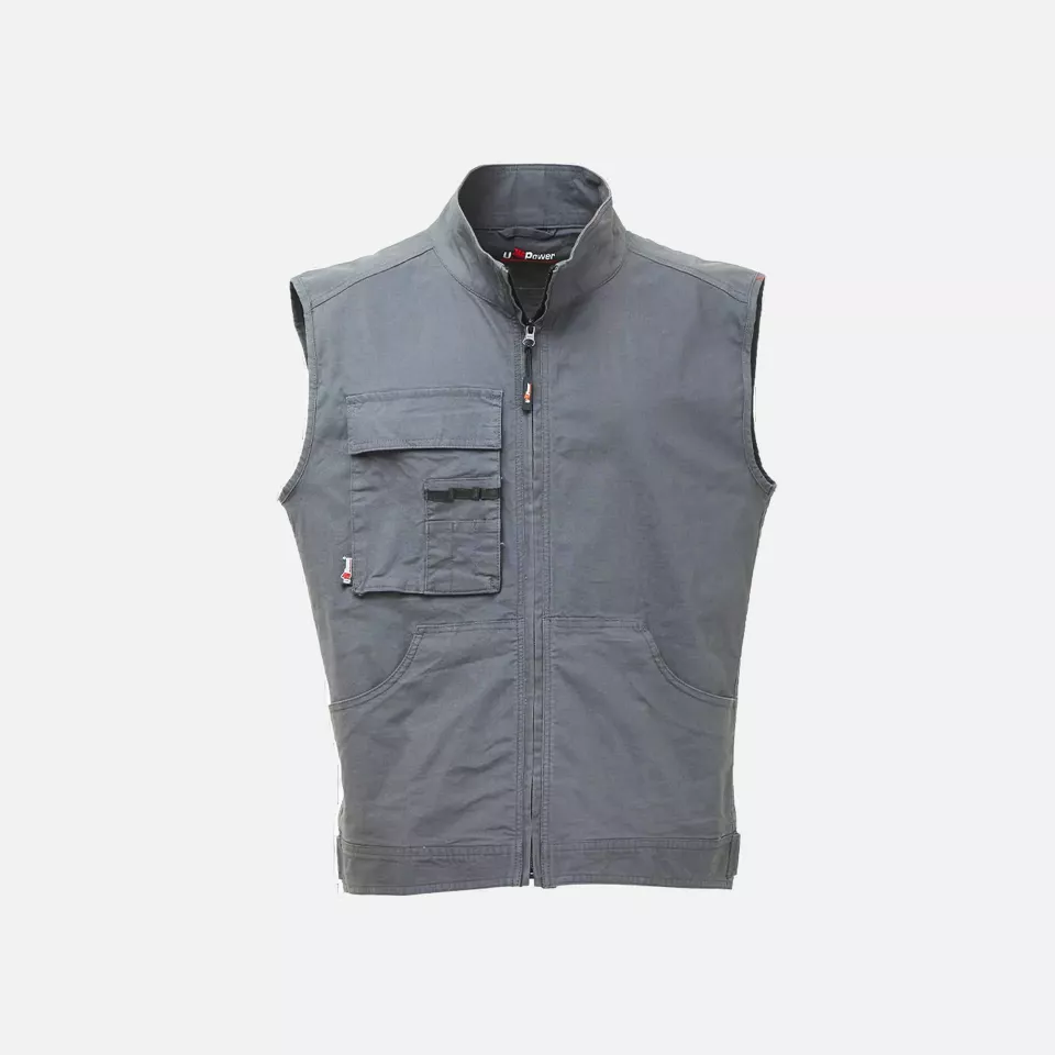 U-Power EY148GI, Wave Grey Iron Work Vest, image 1, gallery thumbnail