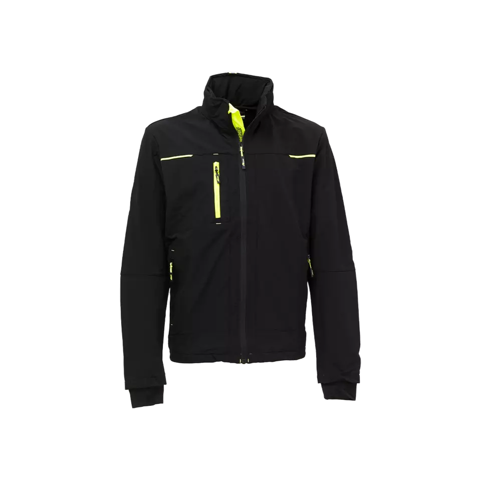 U-Power PE178BC, Pluton Black Carbon Stretch Jacke