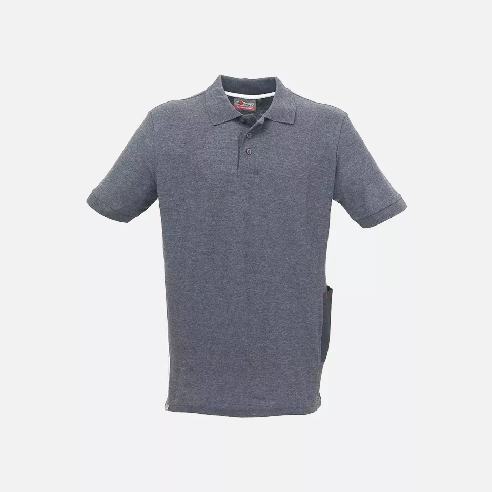 U-Power EY125GM, Gap Grey Meteorite Polo Shirt, image 2, gallery thumbnail