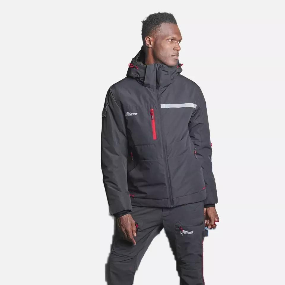 U-Power FU255AG, Wink Asphalt Grey Work Jacket, image 6, gallery thumbnail