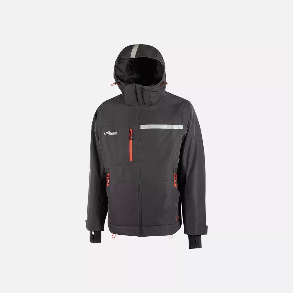 U-Power FU255AG, Wink Asphalt Grey Work Jacket, image 1, gallery thumbnail