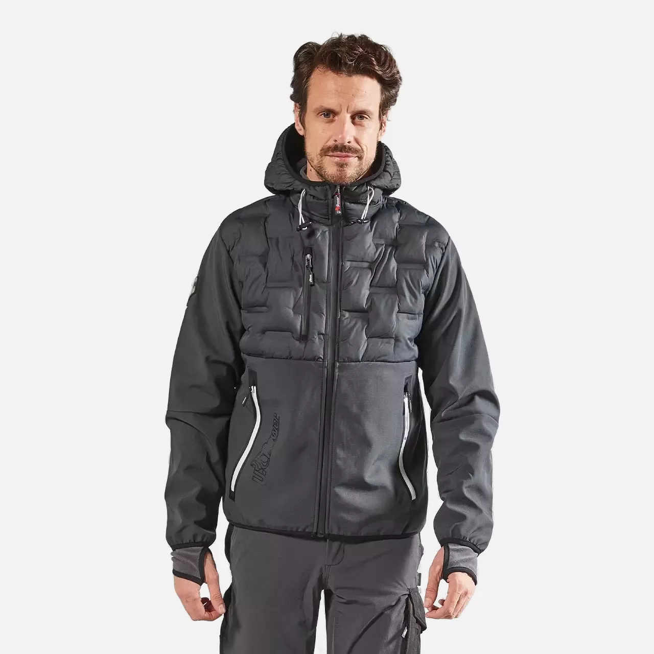 U-Power FU213GM, Spock Grey Meteorite Soft Shell, image 2