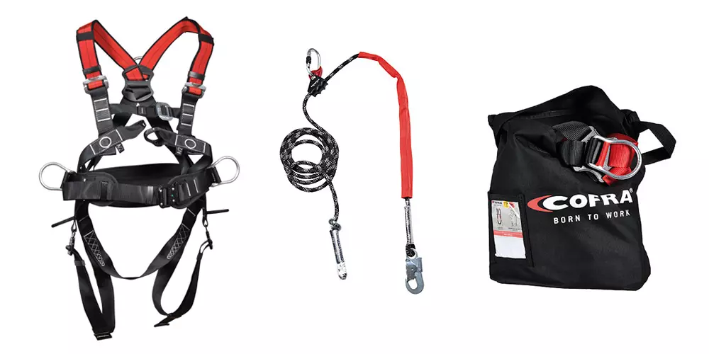 Cofra A090-1111-S-XXL, Evenstad Auffanggurt-Set, image 1