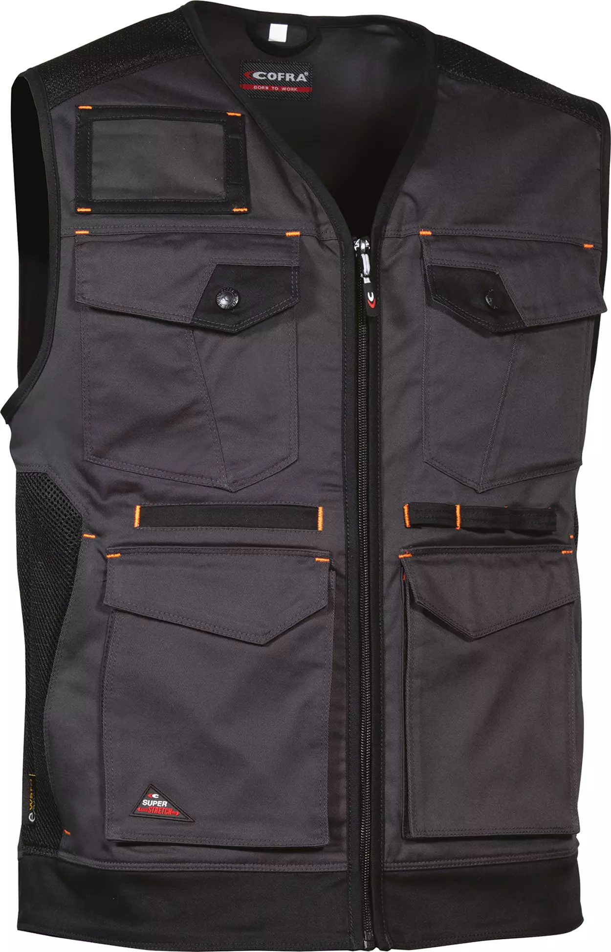 Cofra V616-0-04, Kunir Vest Anthracite/Black, image 1