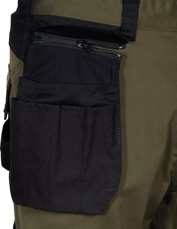 Cofra V568-0-03, Kudus Arbeitshose Braun/Schwarz, image 4, gallery thumbnail