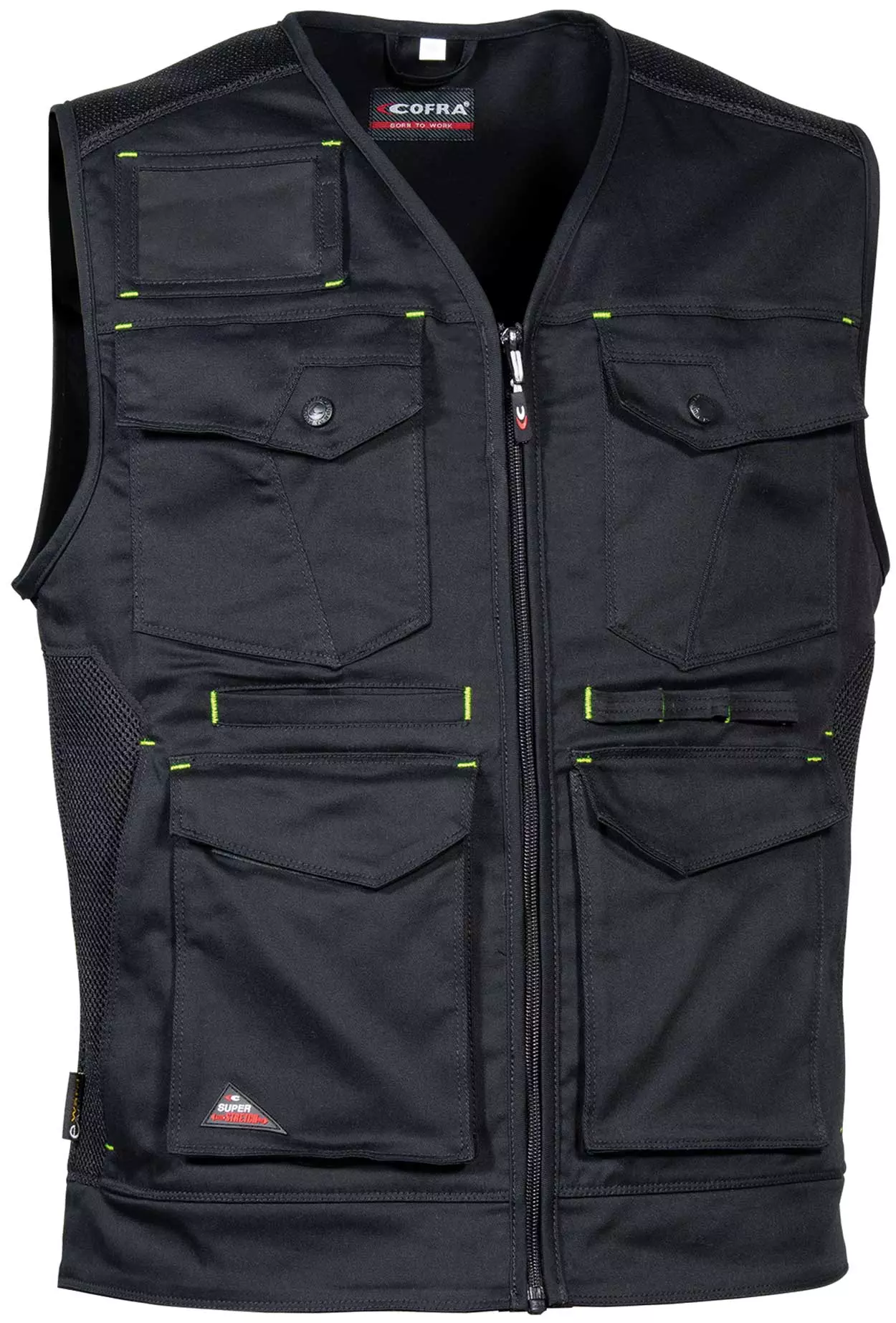 Cofra V616-0-05, Kunir Vest Black/Black, image 1