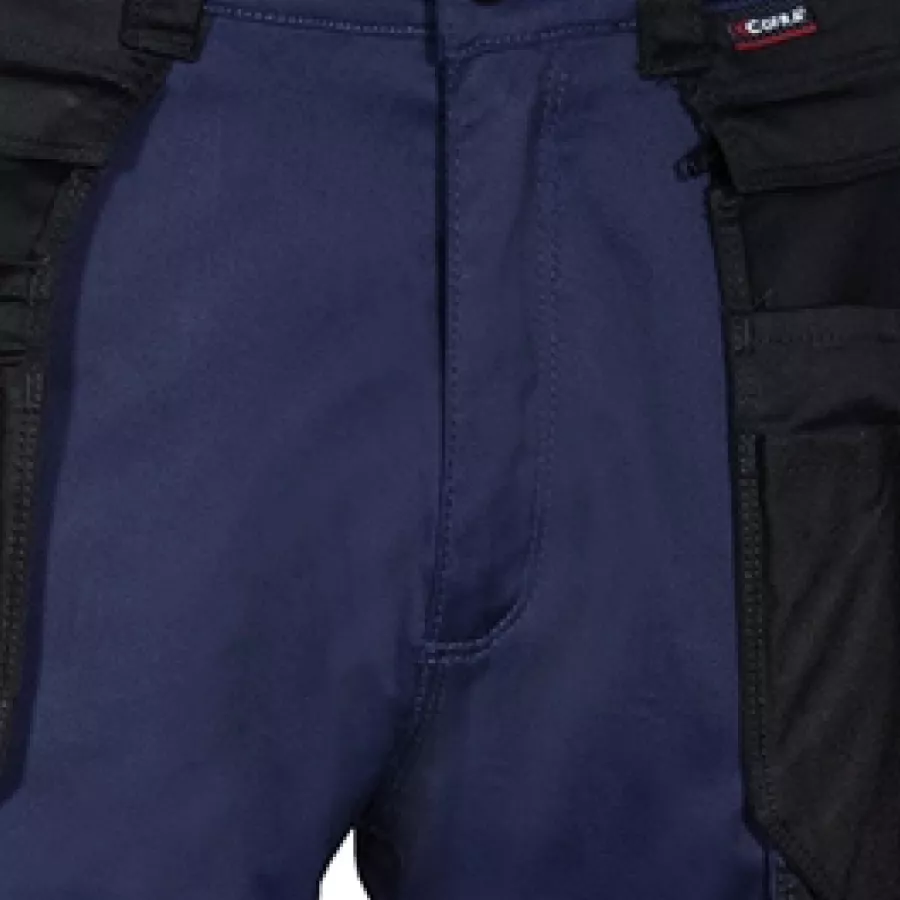 **2-Way Stretch Material** ensures improved mobility and comfort throughout the workday.