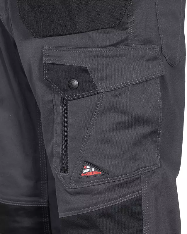 Cofra V568-0-04, Kudus Work Pants Anthracite/Black, image 3