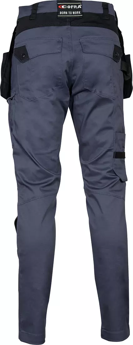 Cofra V568-0-01, Kudus Work Pants Avion/Black, image 7, gallery thumbnail