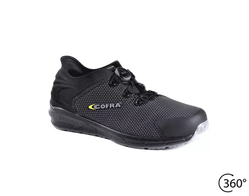 Cofra PE350-000, Aerobic S3S ESD Safety Shoes, Black, image 2