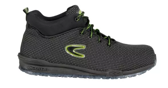 Cofra 78950-N00, Youth S3S Safety Shoes, Black