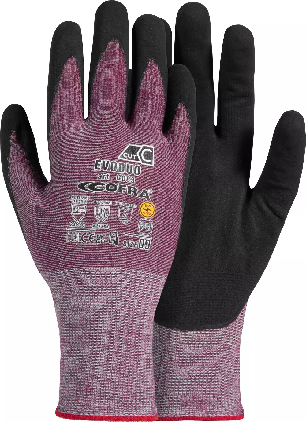 Cofra G083-D100, Evoduo Cut Resistant Glove, image 1