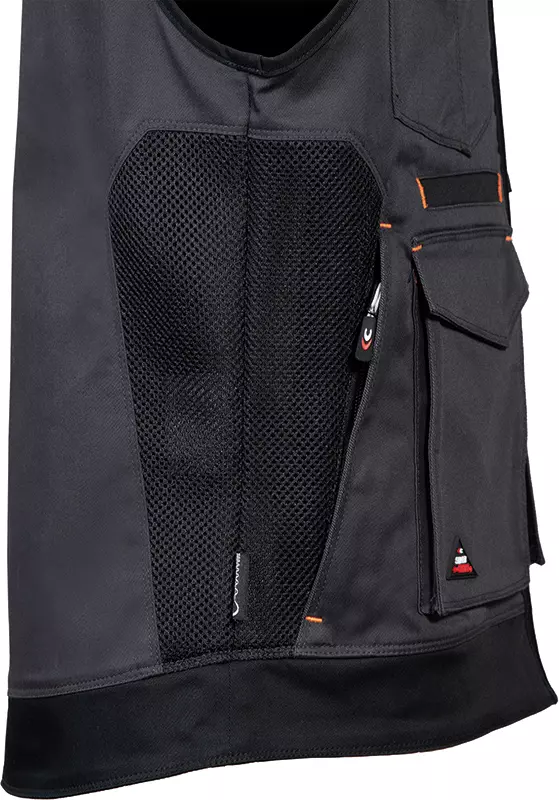 Cofra V616-0-04, Kunir Vest Anthracite/Black, image 5, gallery thumbnail